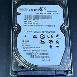 Seagate 250GB Sata hard drive
